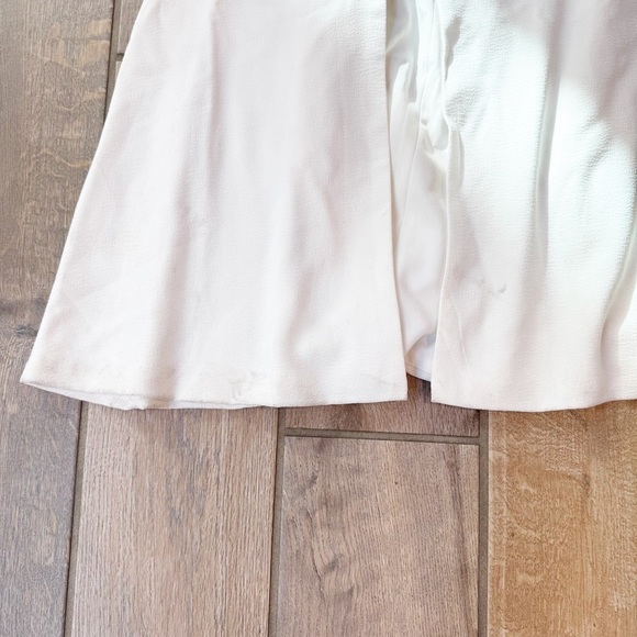 NEW Dress The Population Maxi Dress Formal Bridal Wedding Off White Small - Picture 12 of 13